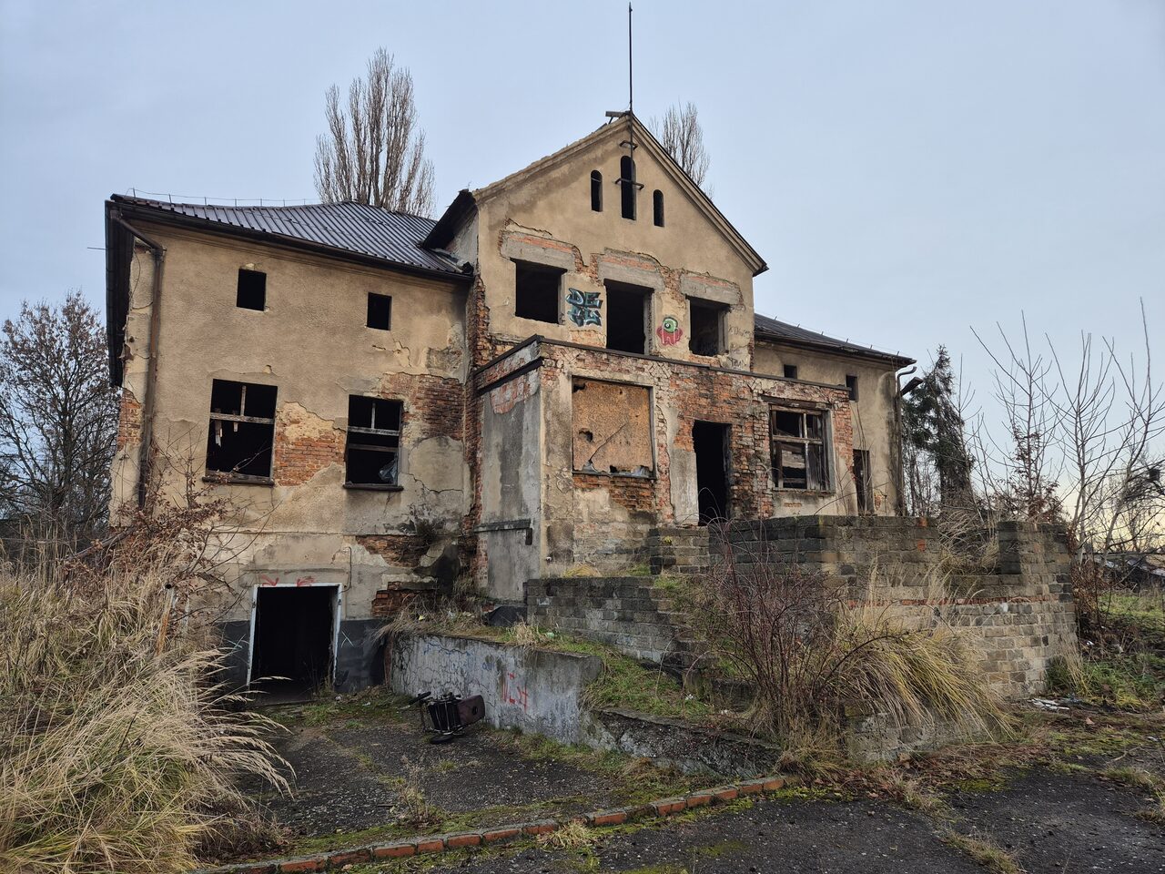 Istniejący budynek Willi Witczaka przed opracowaniem inwentaryzacji.